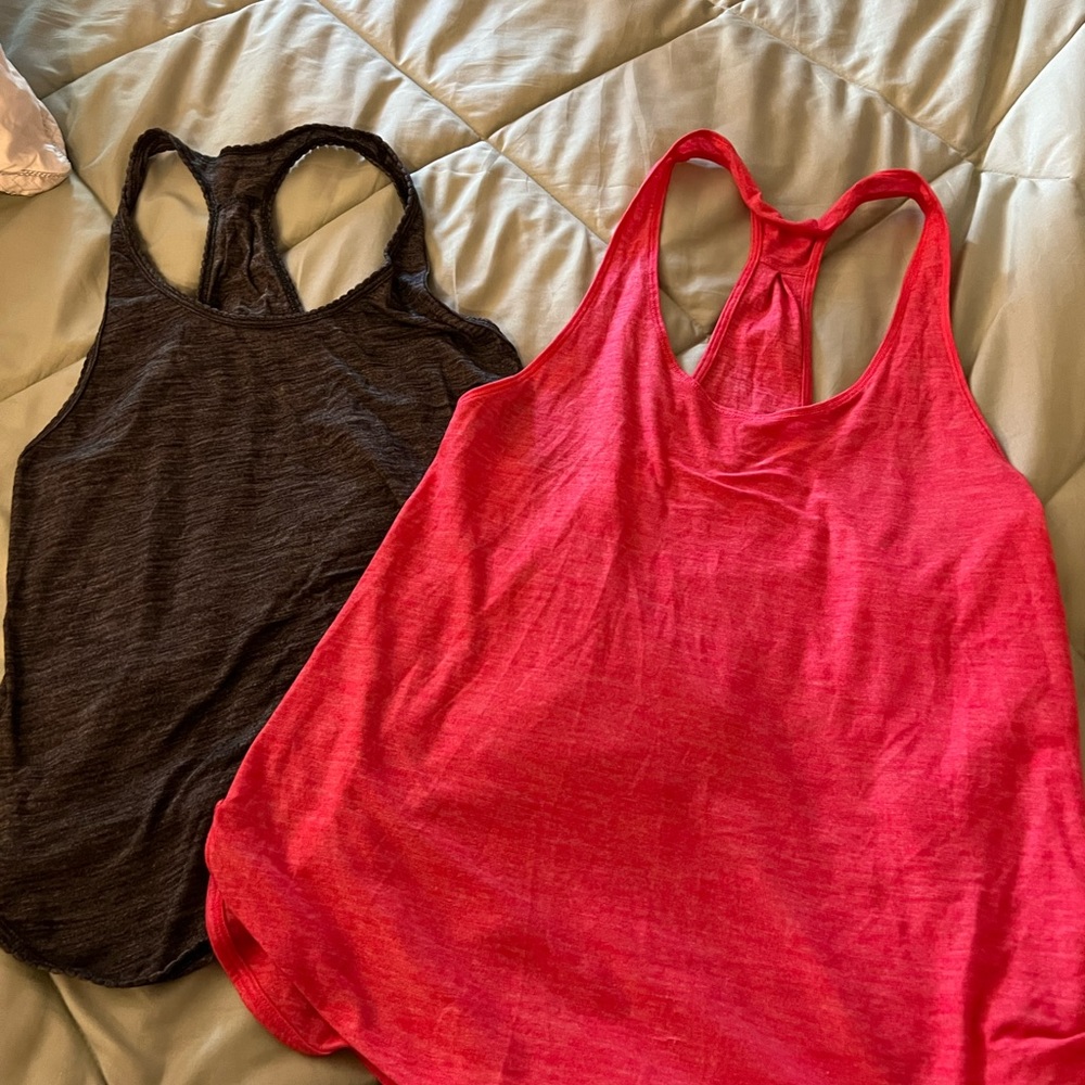 Lululemon tanks. Set of 2